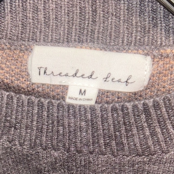 Chic Star and Moon Patterned Sweater - Picture 2 of 3